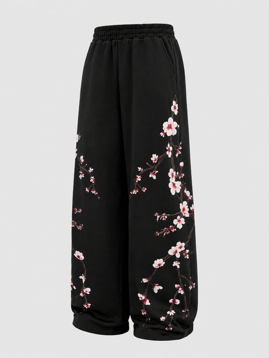 Sakura Drift Baggy Sweatpants