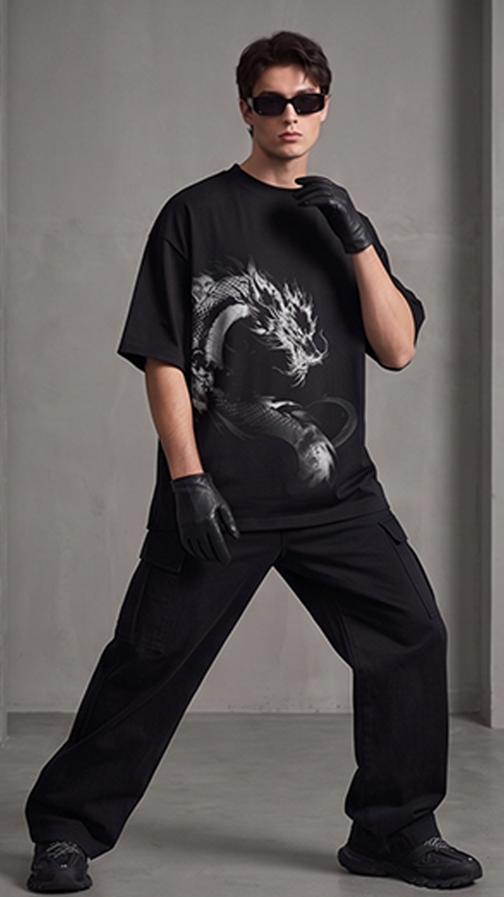 Obsidian Dragon Flow Tee