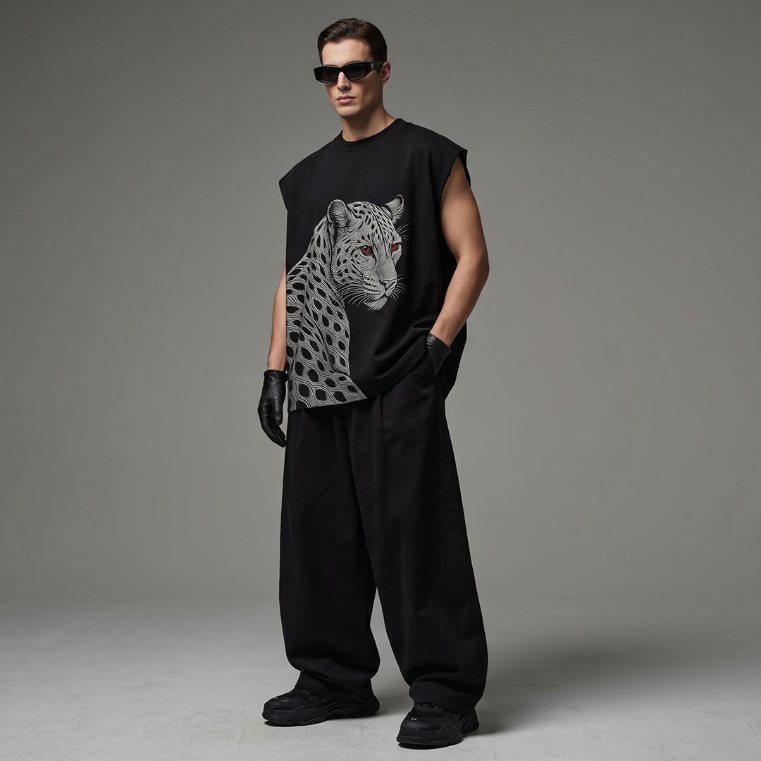 Crimson Gaze Panther Vest