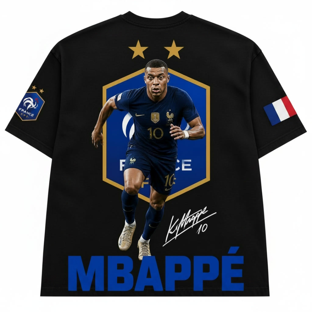Les Bleus Phantom 10 Oversized Tee