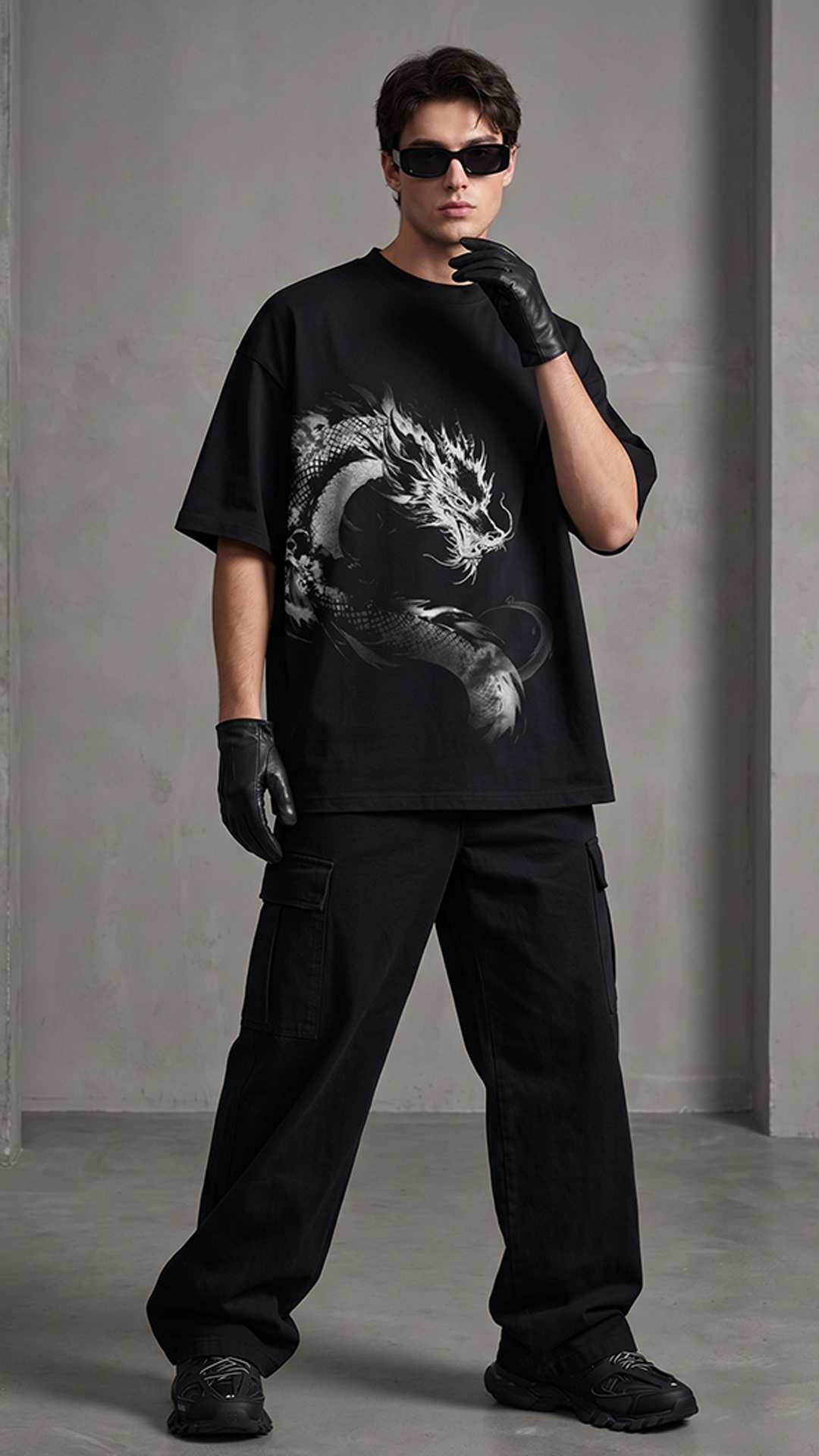 Obsidian Dragon Flow Tee
