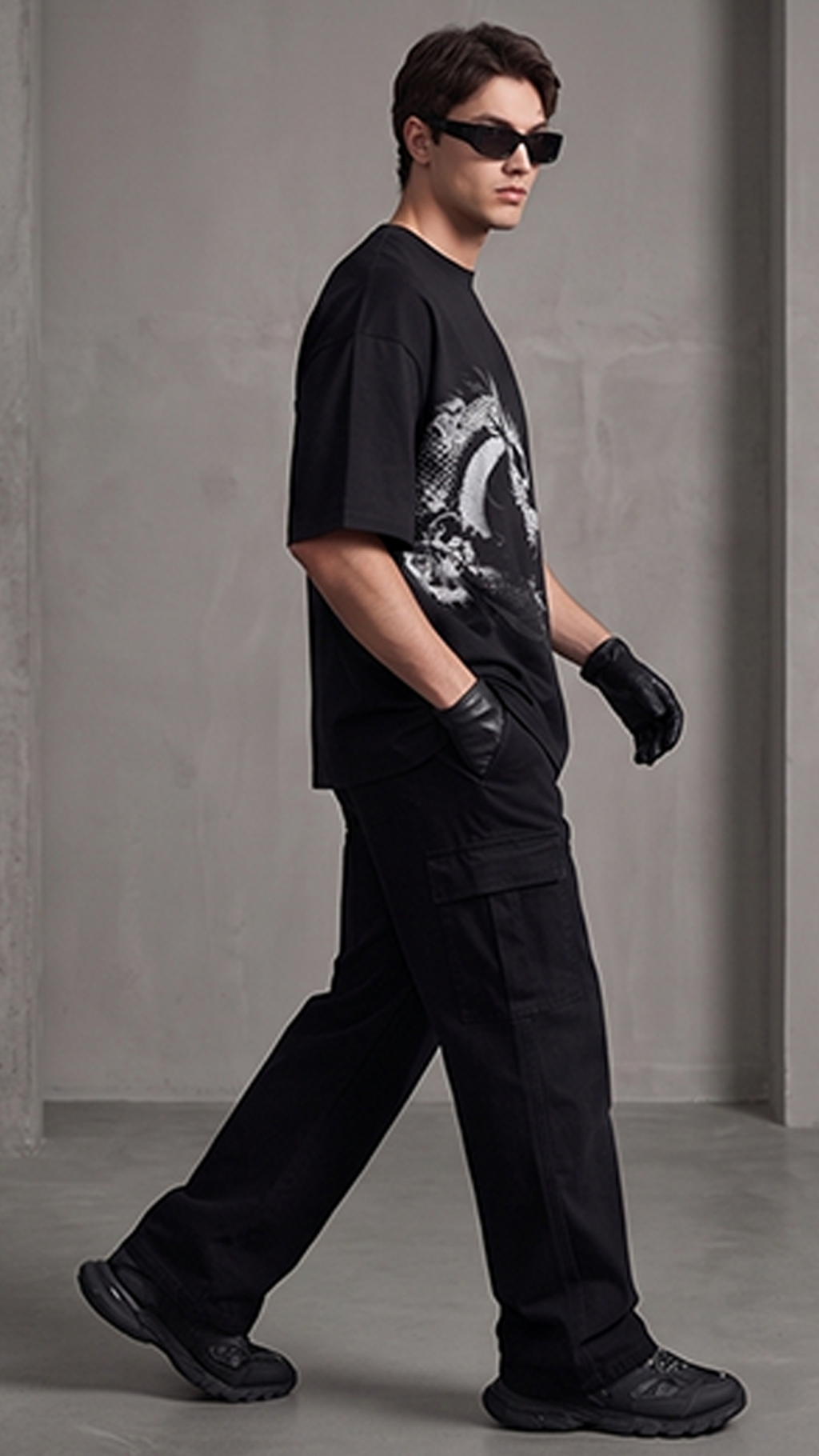 Obsidian Dragon Flow Tee
