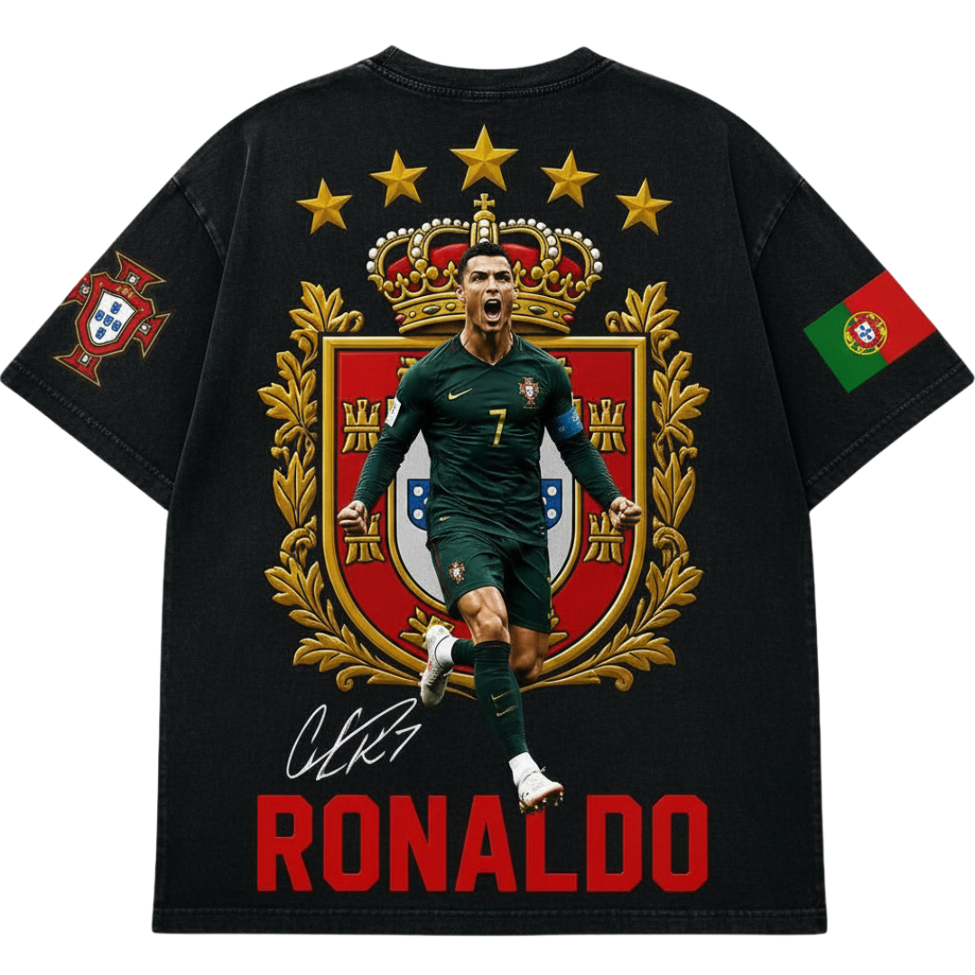 Lusitanian Crown 7 Oversized Tee