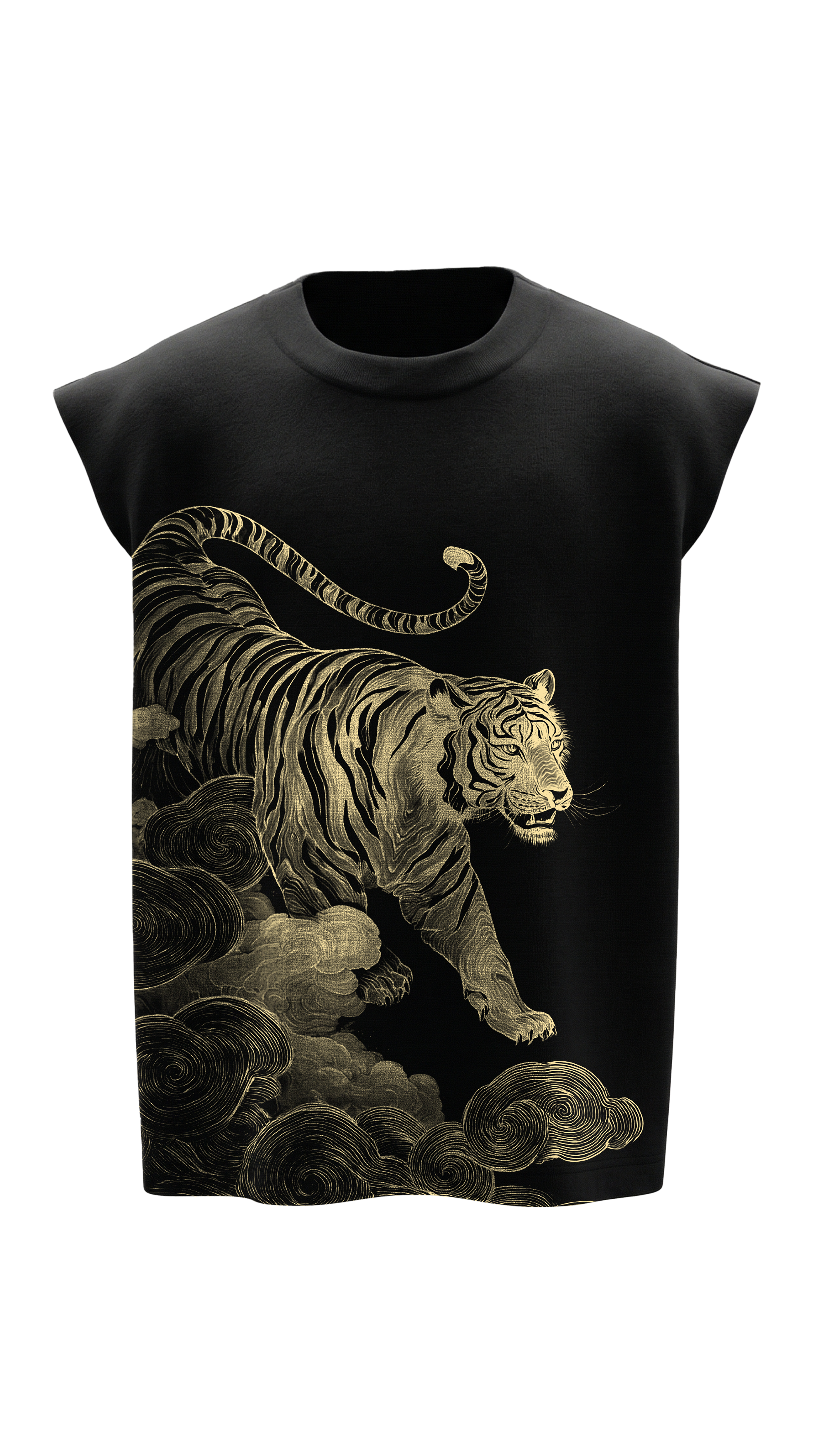 Golden Stride Tiger Vest