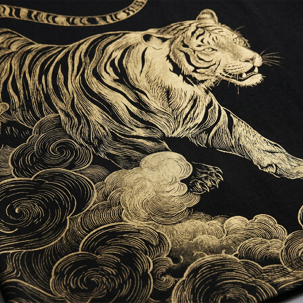 Golden Stride Tiger Vest