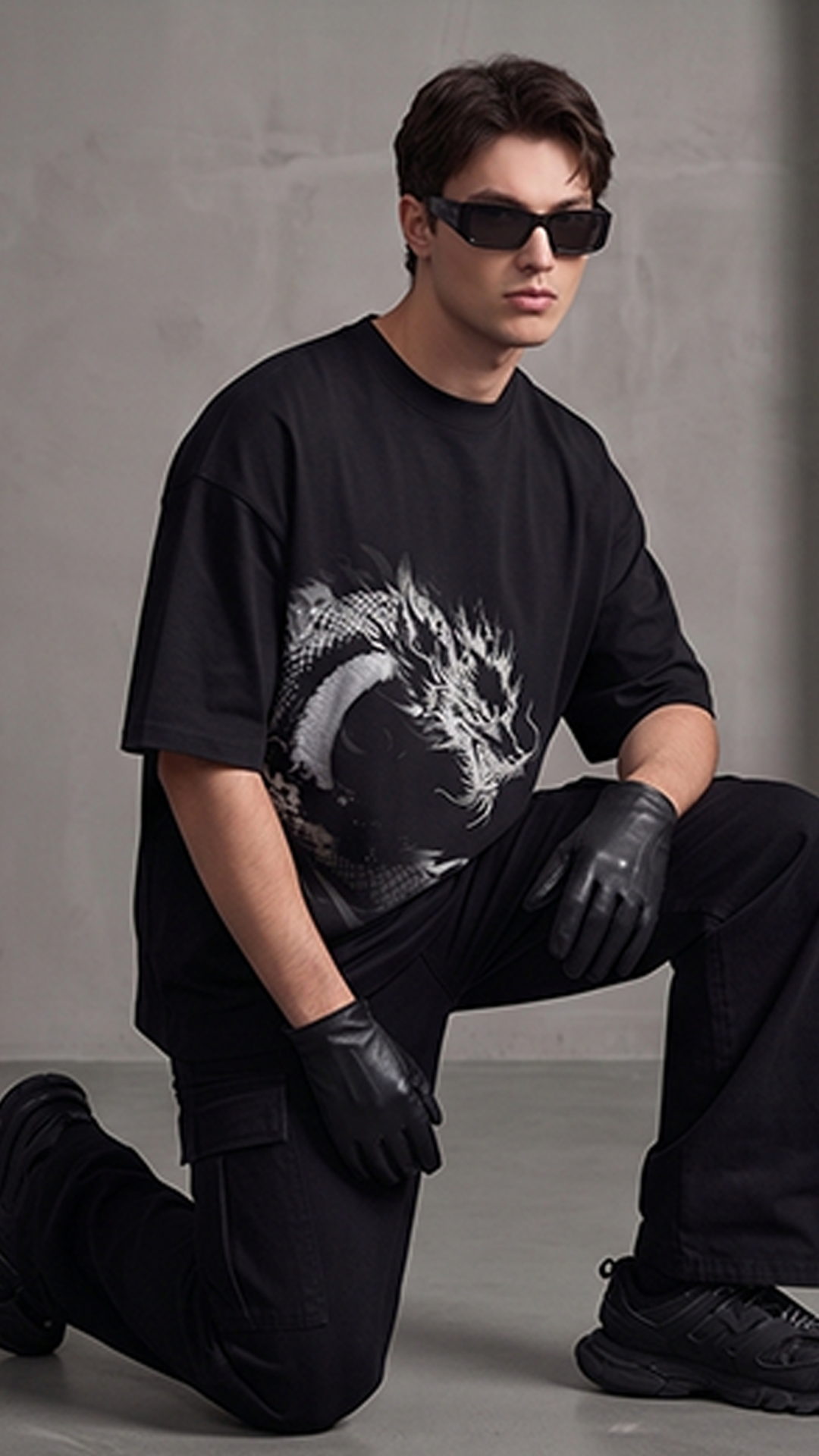 Obsidian Dragon Flow Tee
