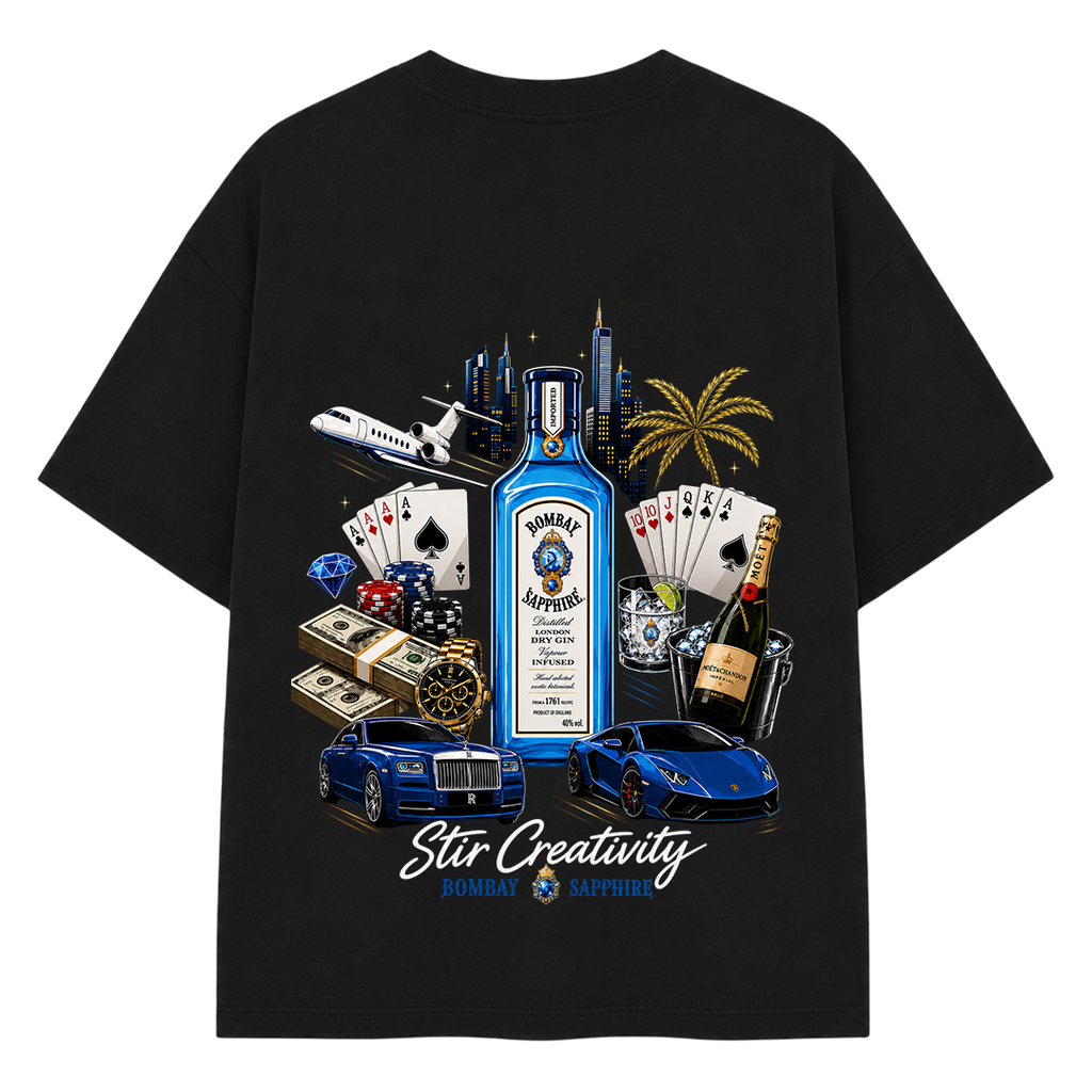 Bombay Sapphire Oversized Tee