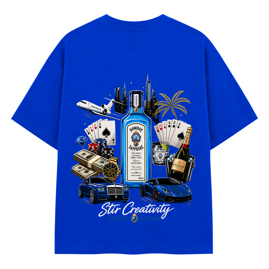 Bombay Sapphire Oversized Tee