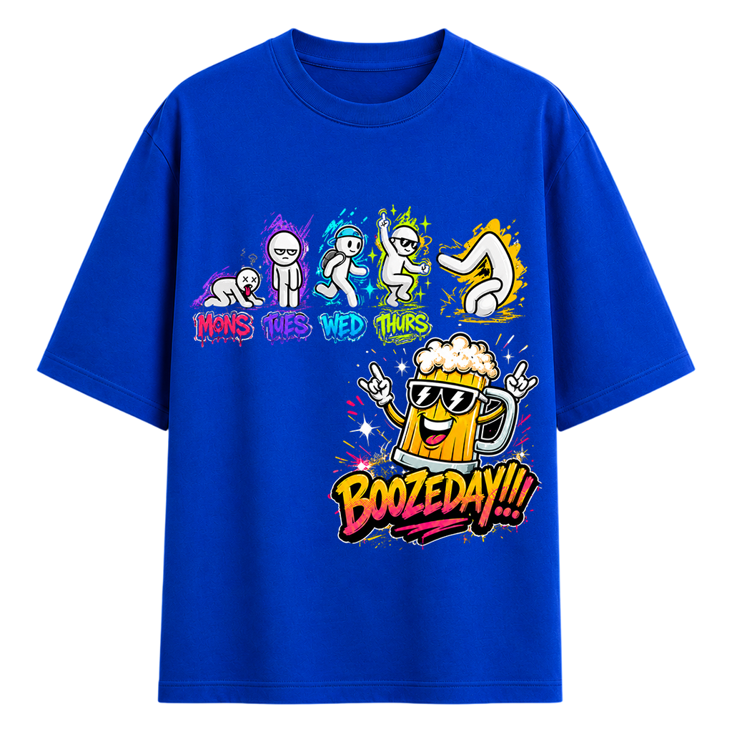 Boozeday Oversized Tee