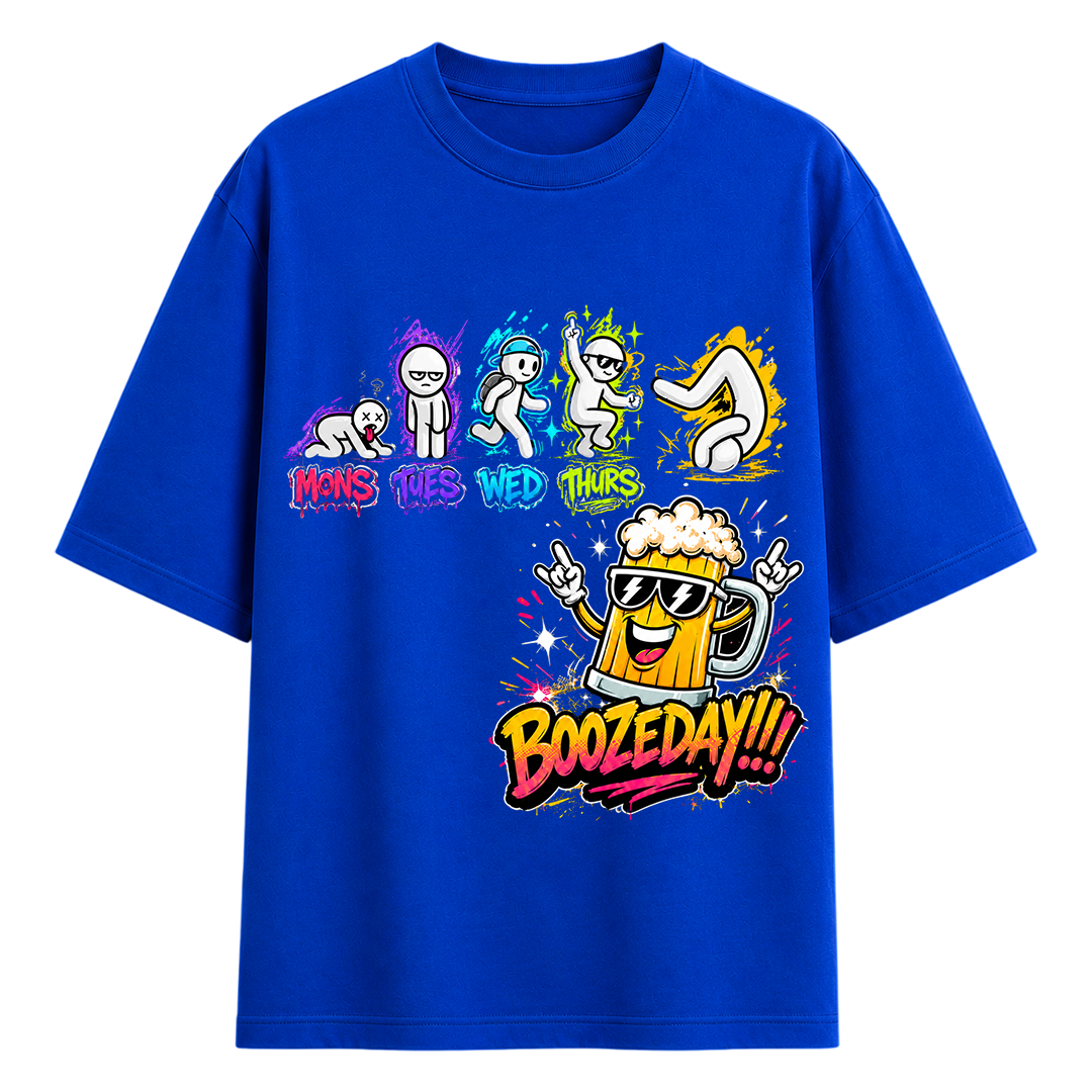 Boozeday Oversized Tee