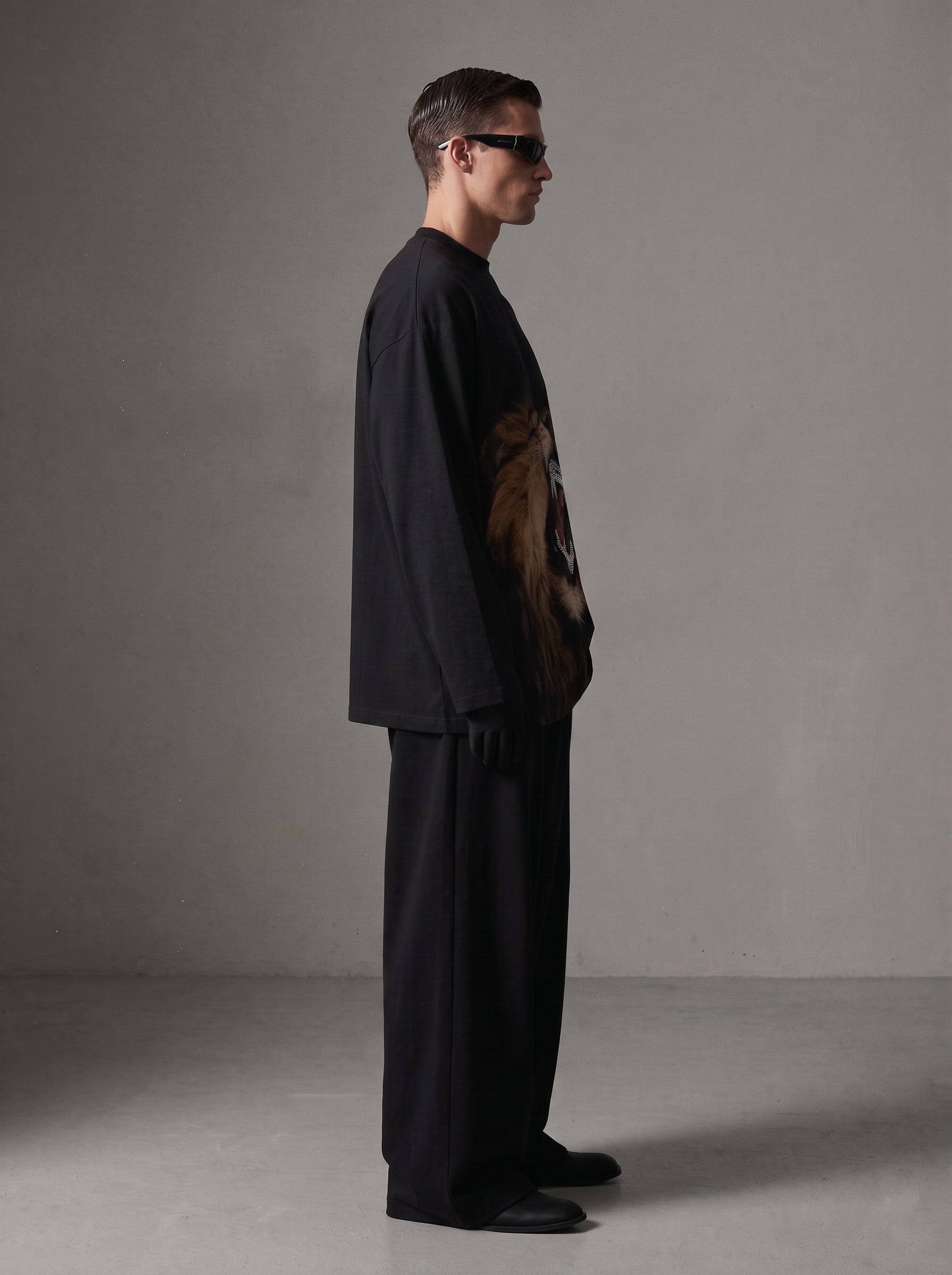King's Bite Oversized Full Sleeve Tee