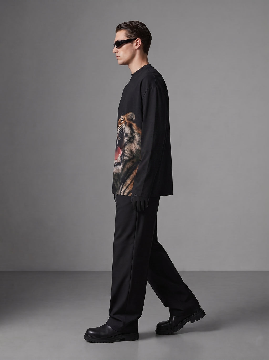 Savage Roar Oversized Full Sleeve Tee