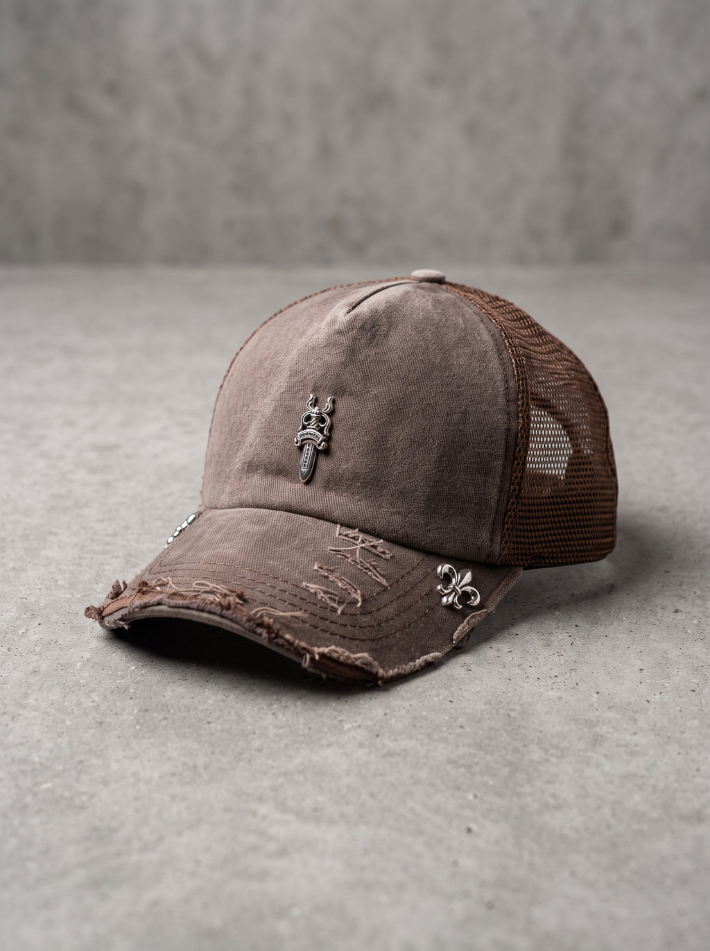 Canyon Crest Distressed Trucker Cap