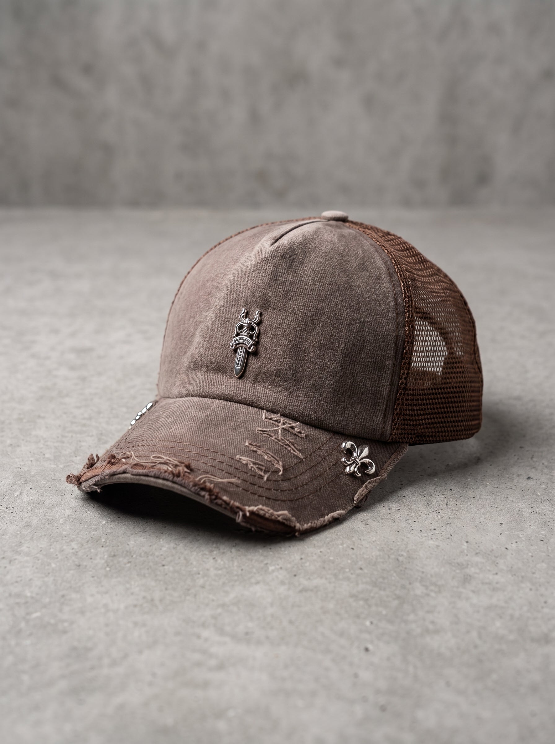 Canyon Crest Distressed Trucker Cap