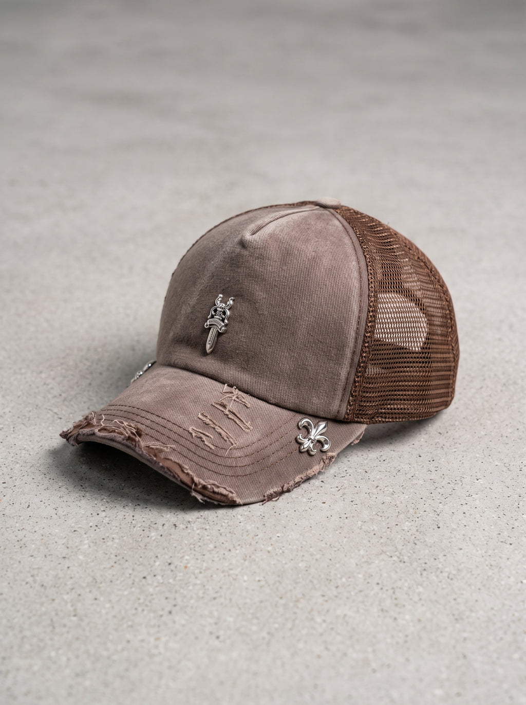 Canyon Crest Distressed Trucker Cap