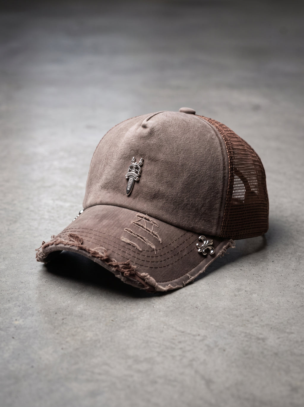 Canyon Crest Distressed Trucker Cap