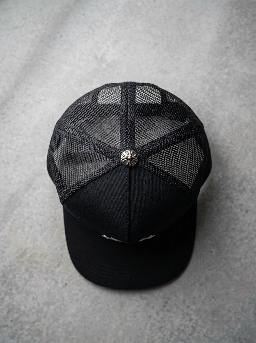 Obsidian Cross Trucker Cap