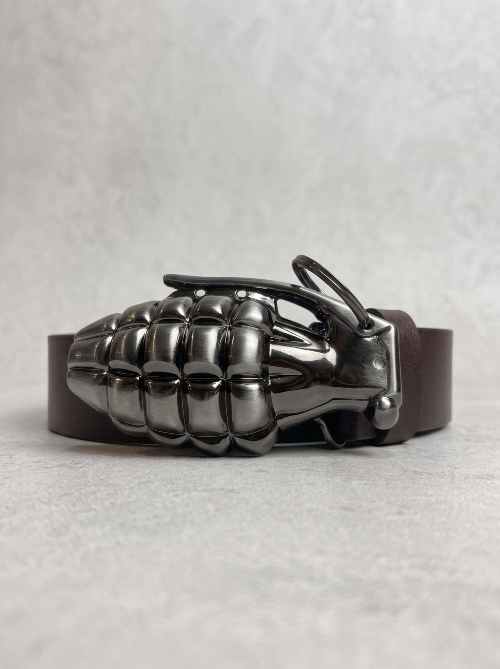 Combat Grenade Leather Belt