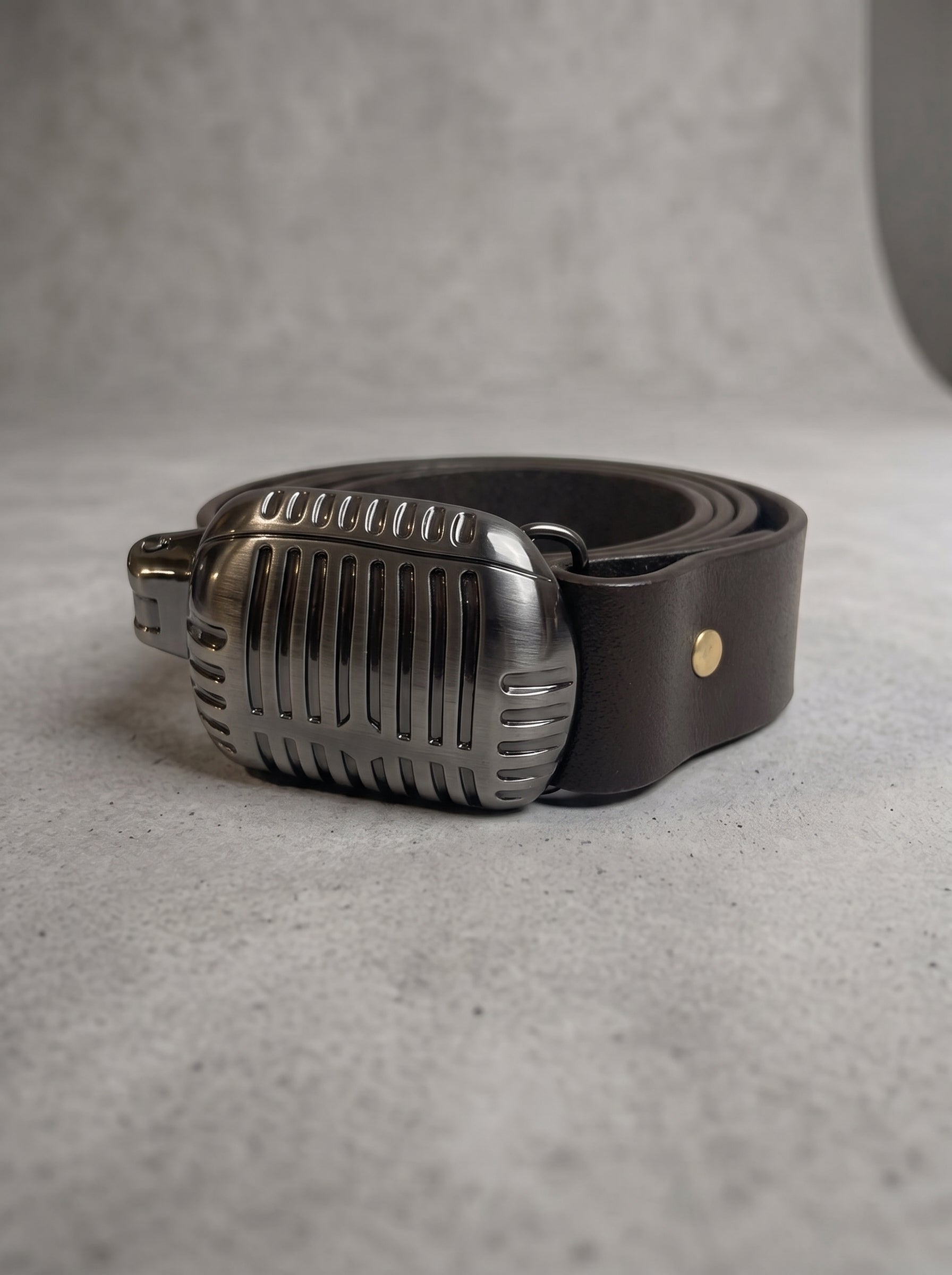 Vintage Mic Leather Belt
