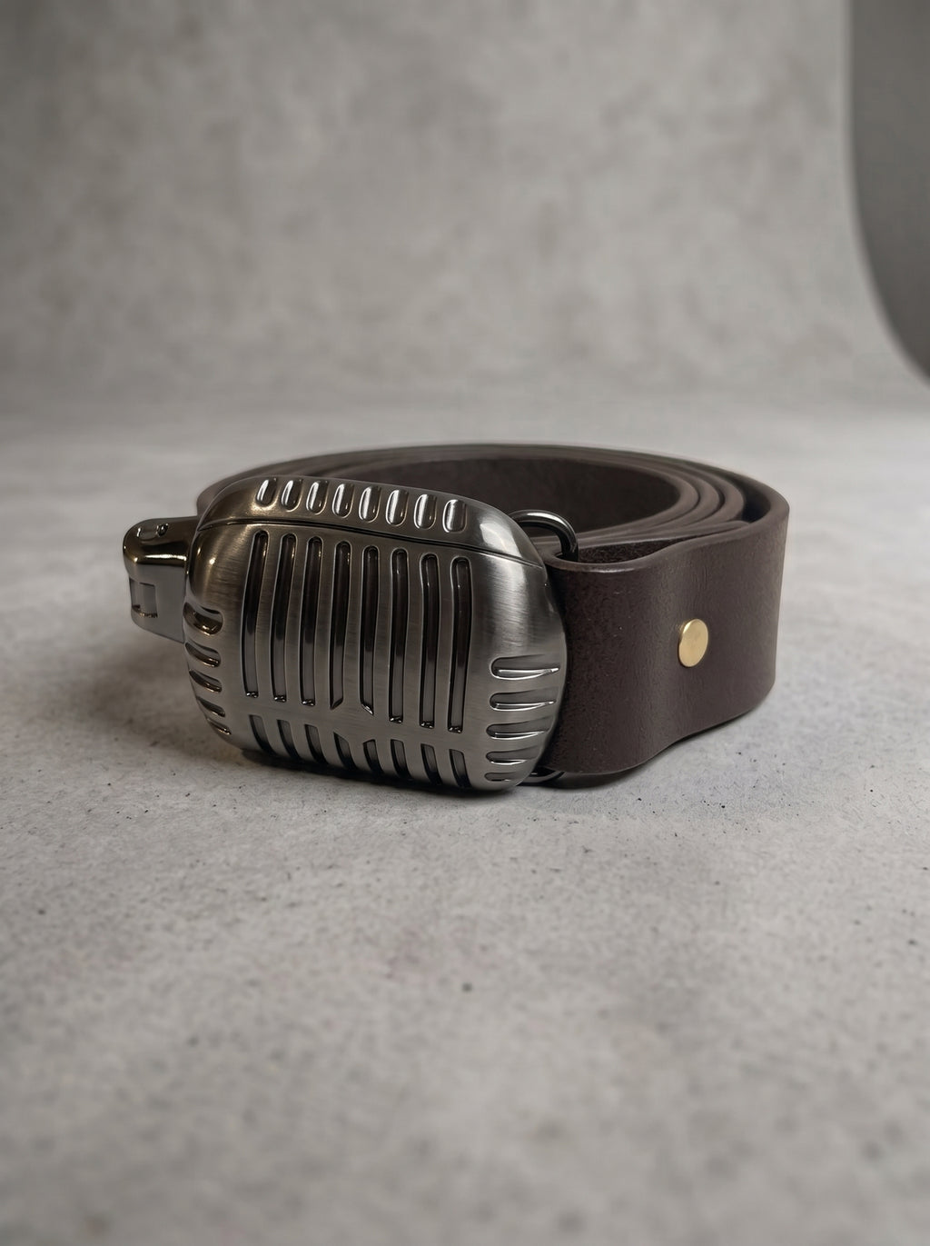 Vintage Mic Leather Belt