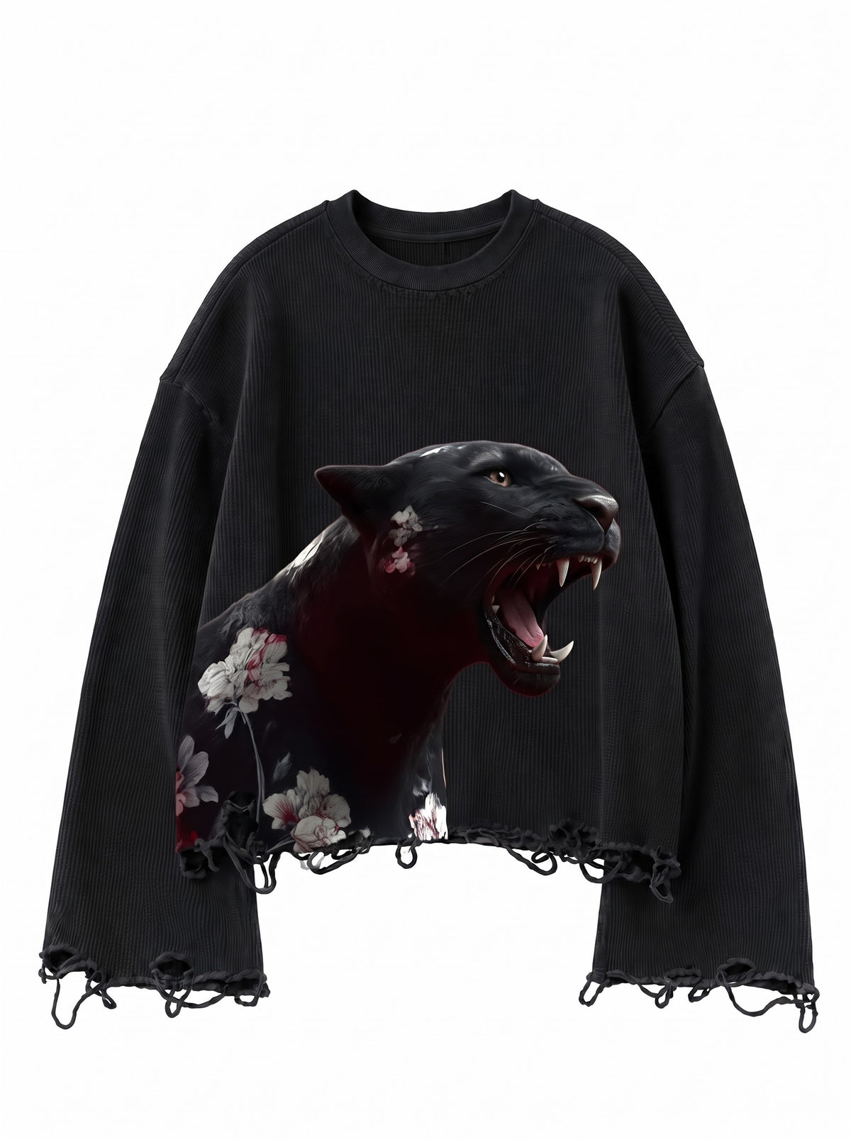 Dark Bloom Waffle Tee