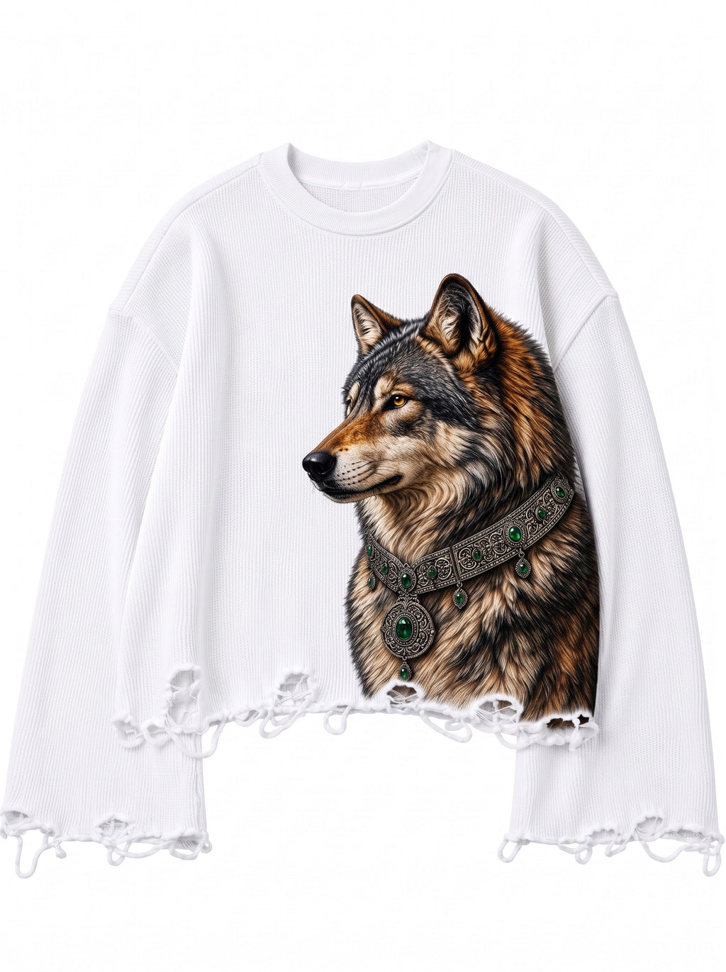 Wolfbound Waffle Tee