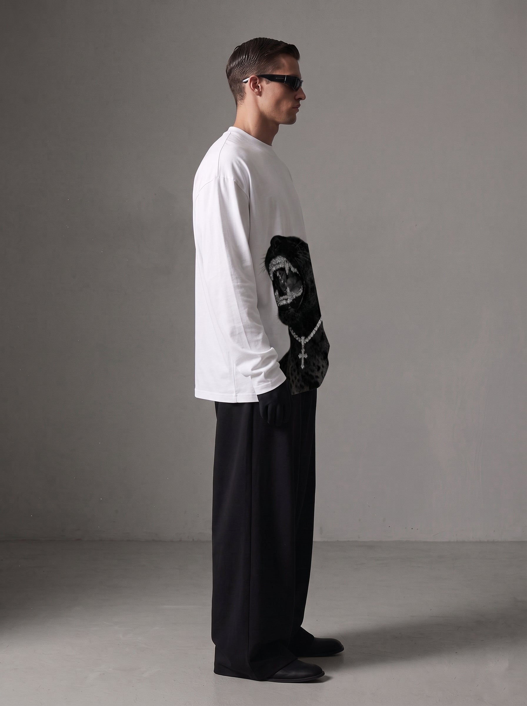 Midnight Oversized Full Sleeve Tee