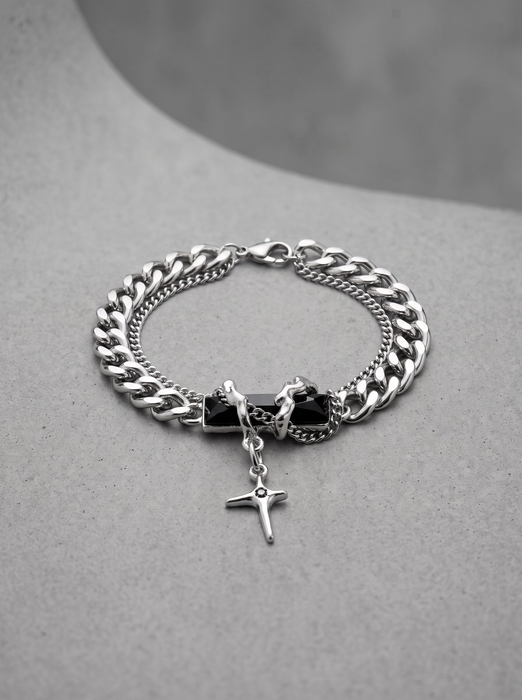 Eclipse Cross Bracelet