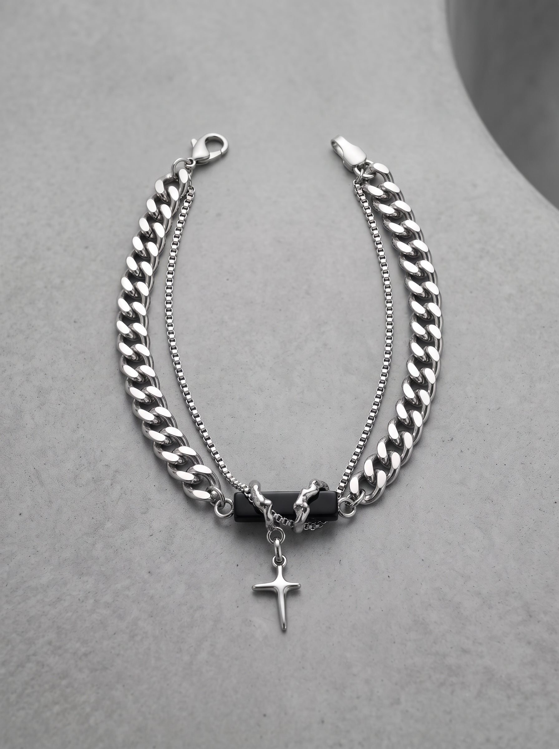 Eclipse Cross Bracelet