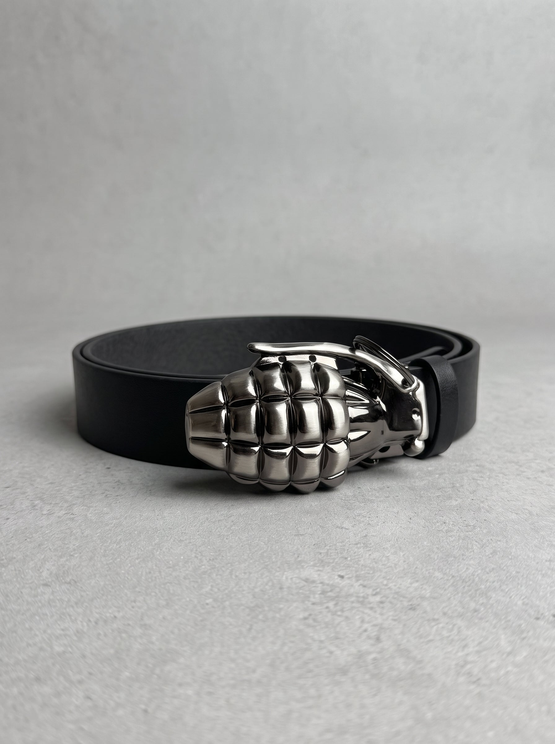 Combat Grenade Leather Belt