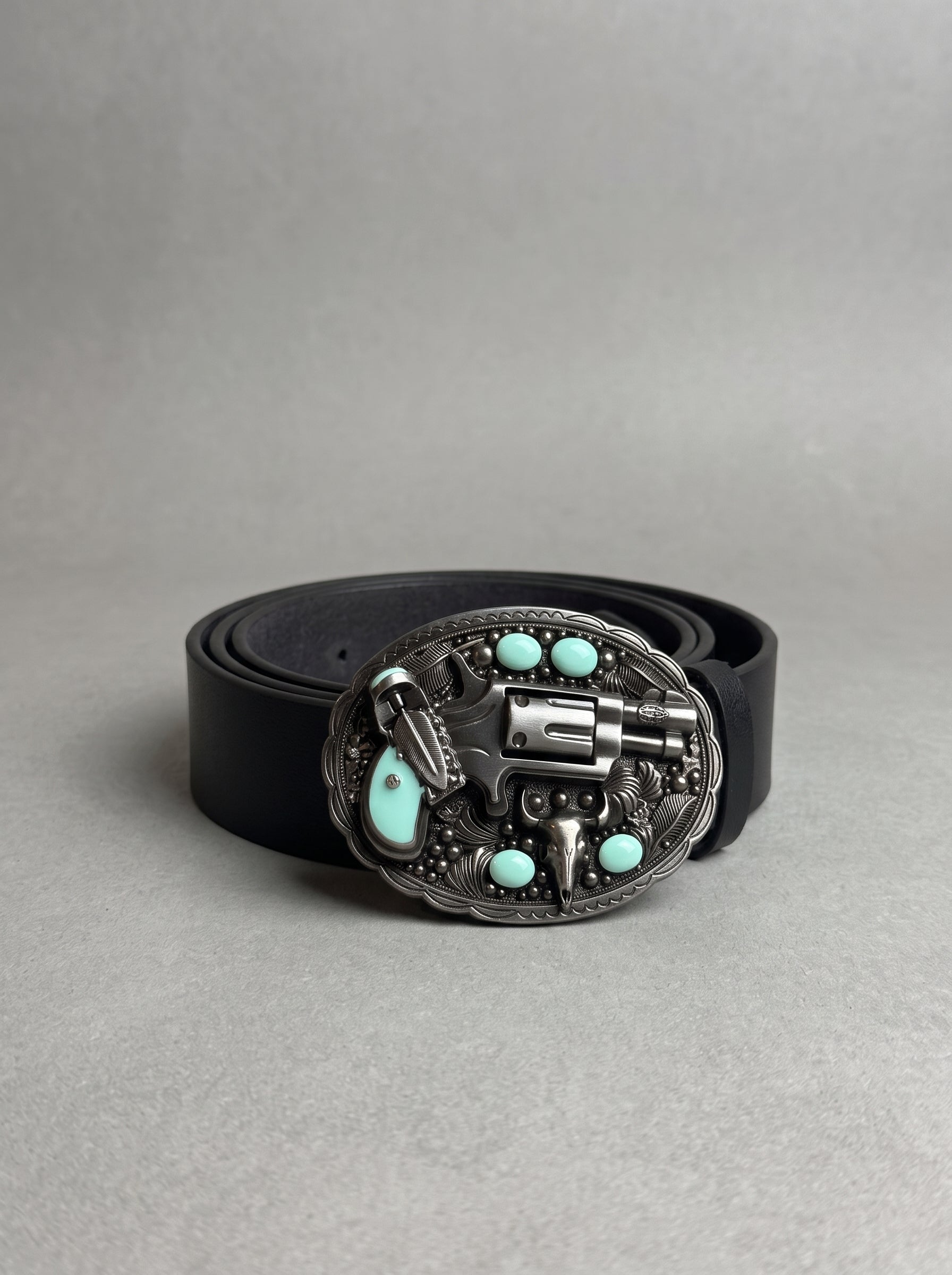 Dominion Revolver Leather Belt