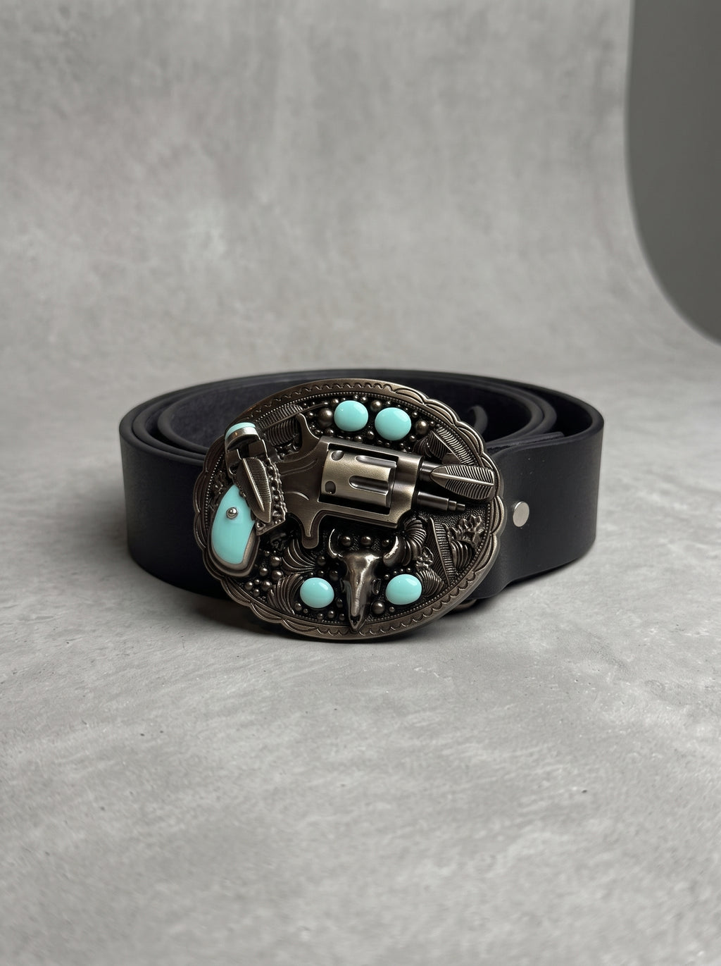 Dominion Revolver Leather Belt