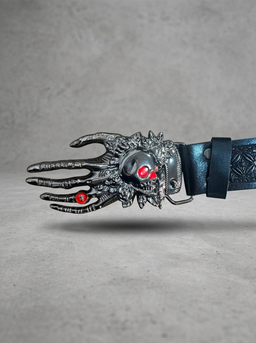 The Inferno Skull Belt