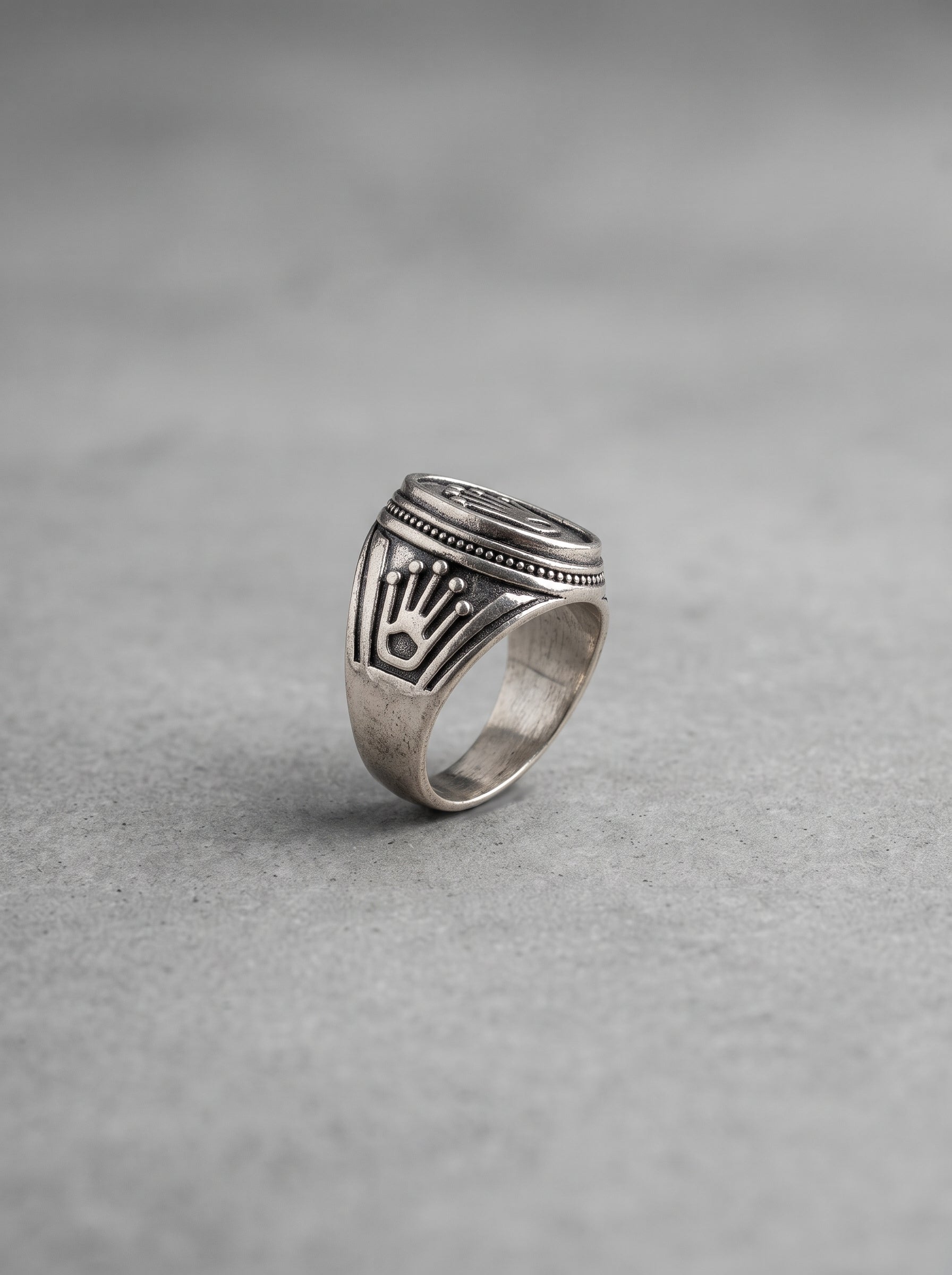 Royal Crest Signet Ring