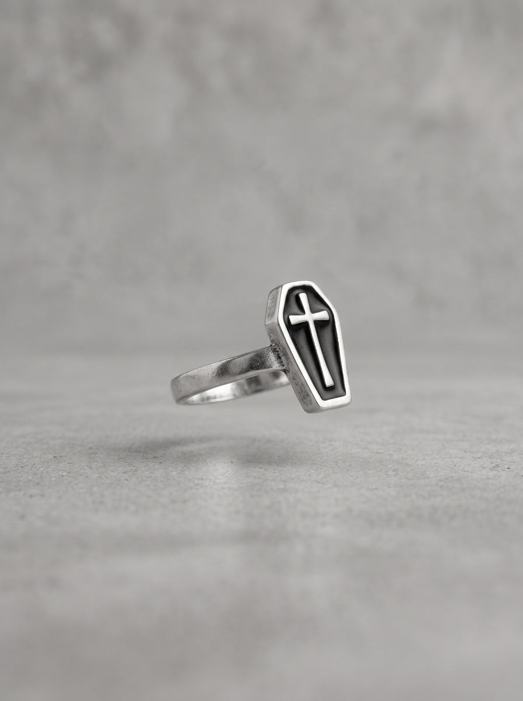 Coffin Cross Ring