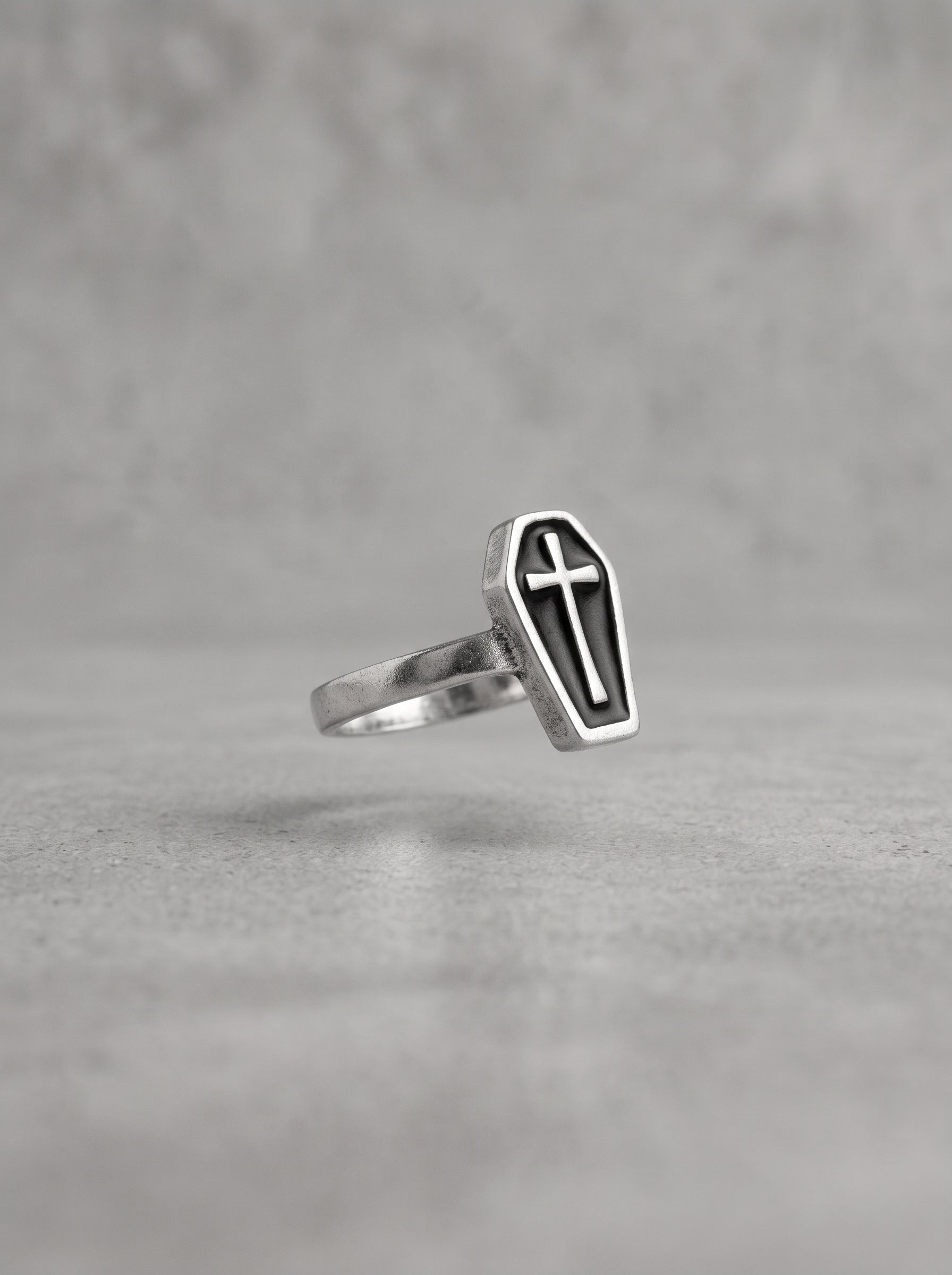 Coffin Cross Ring