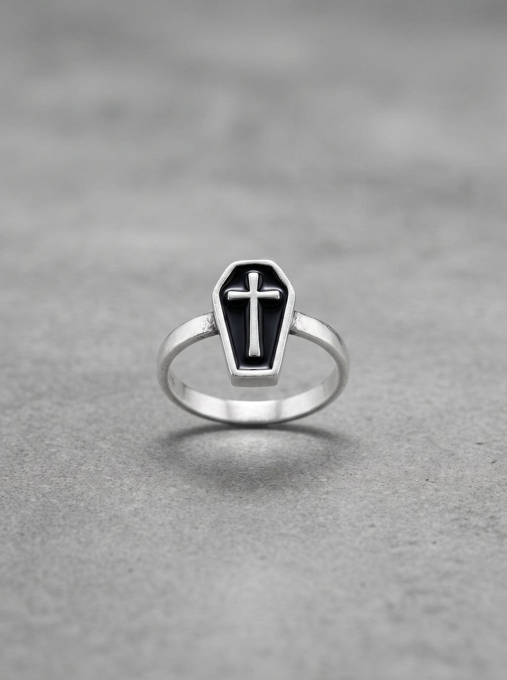 Coffin Cross Ring