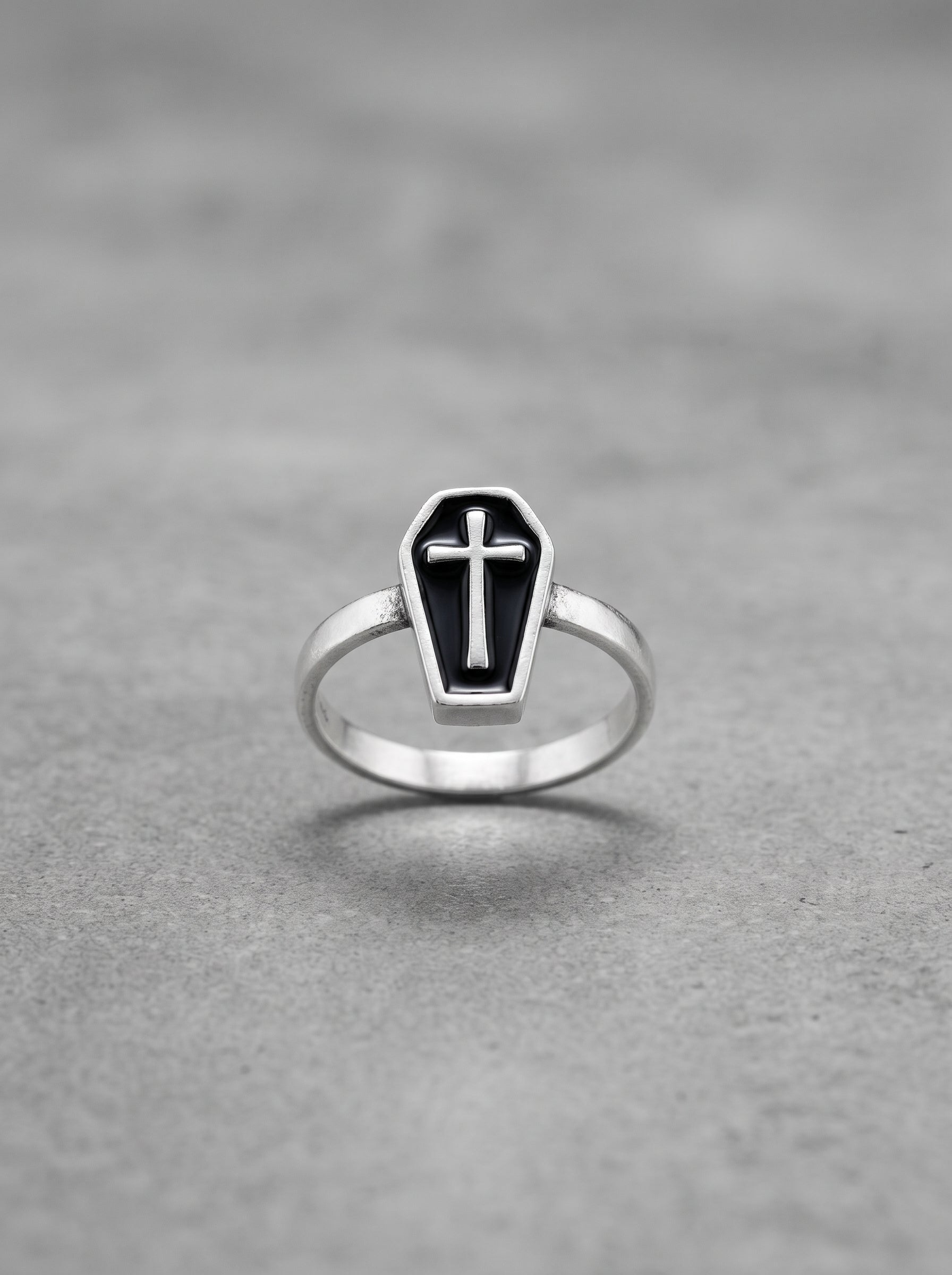 Coffin Cross Ring