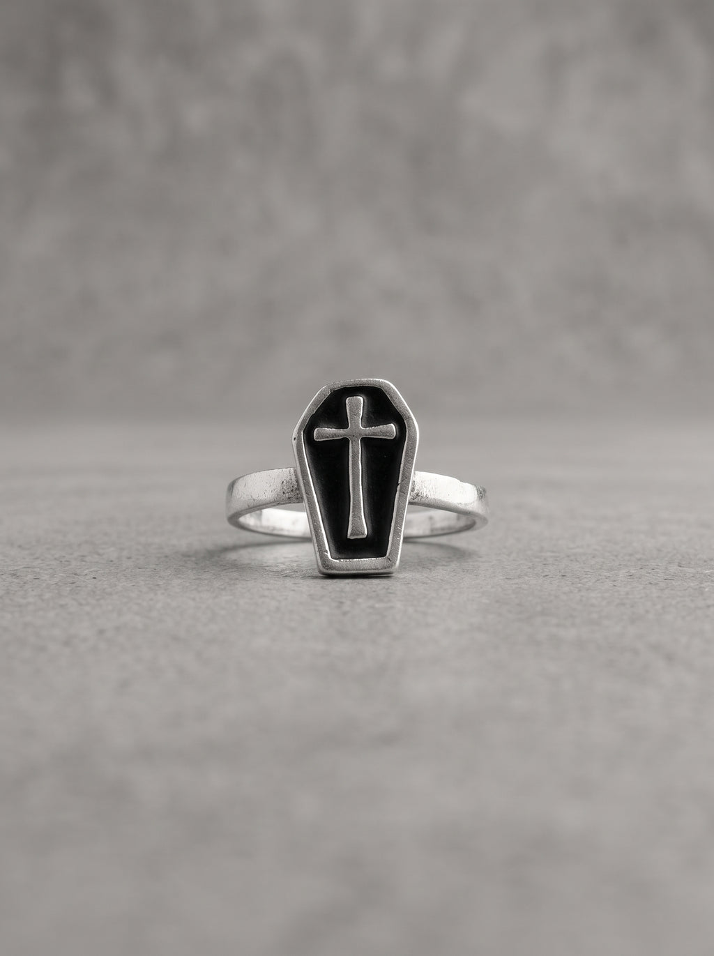 Coffin Cross Ring