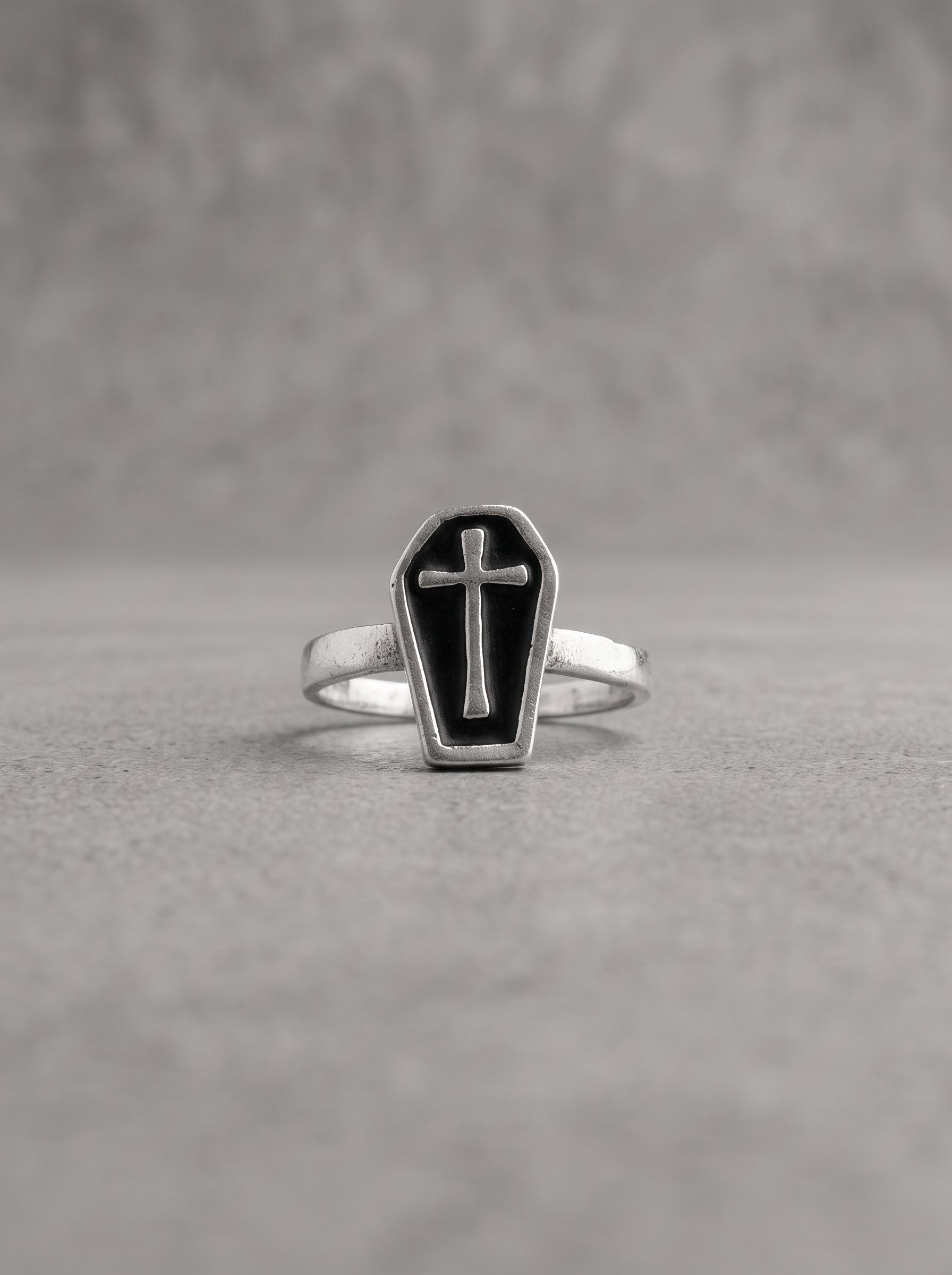 Coffin Cross Ring