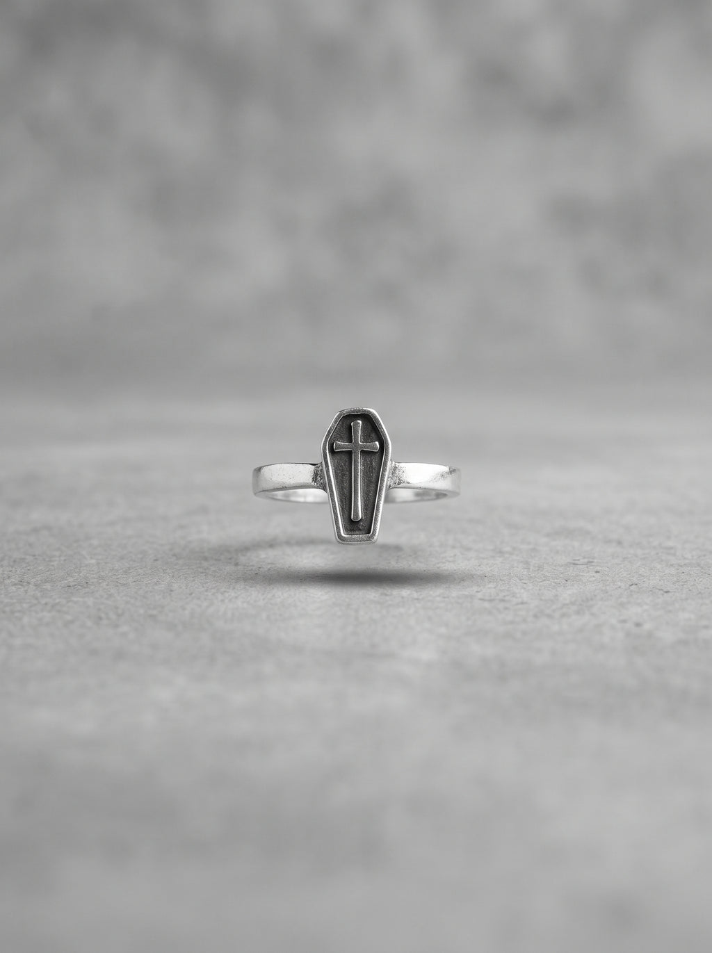 Coffin Cross Ring