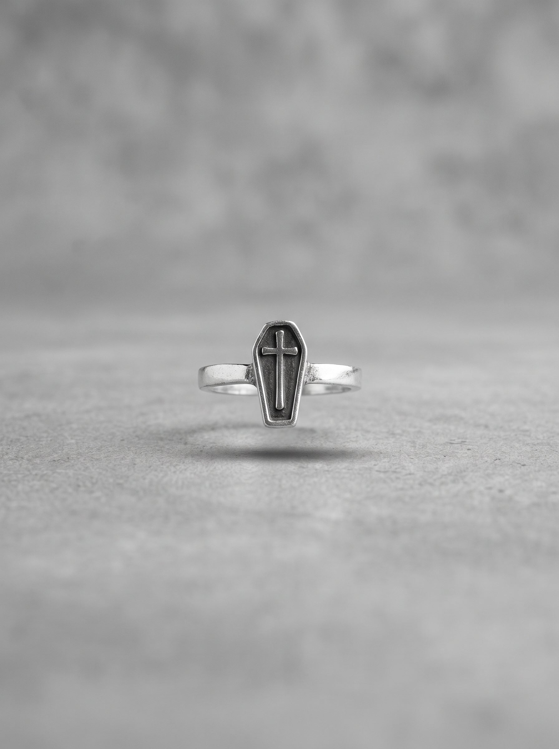 Coffin Cross Ring