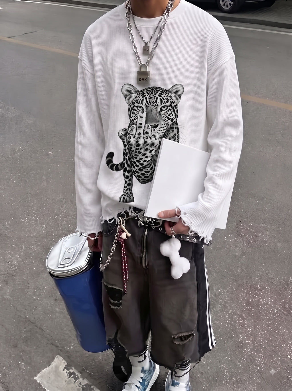 Silent Predator Waffle Tee