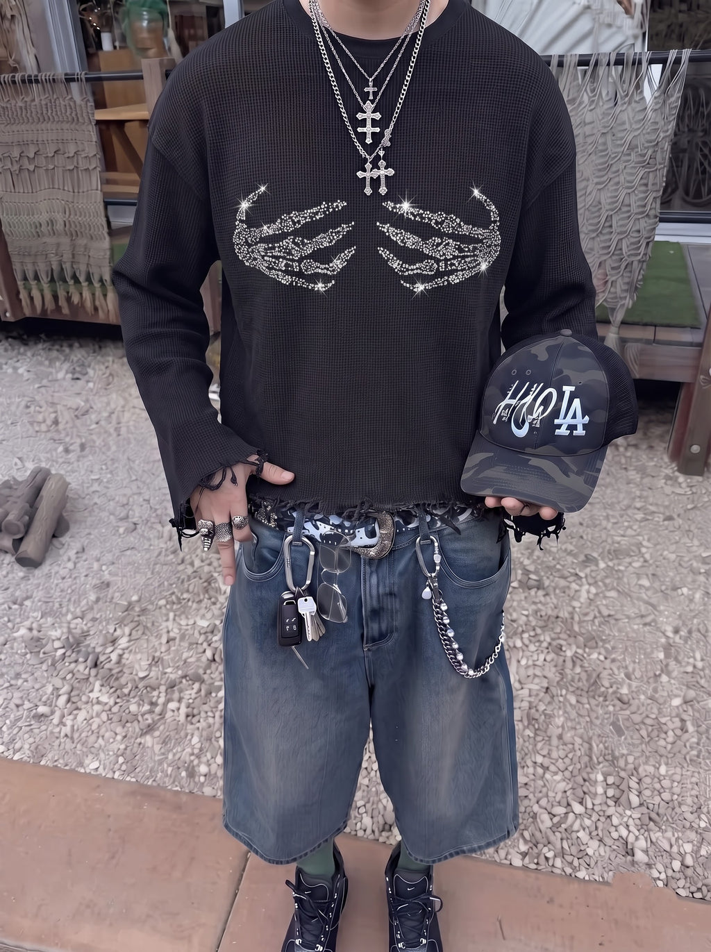 The Phantom Touch Waffle Long Sleeve