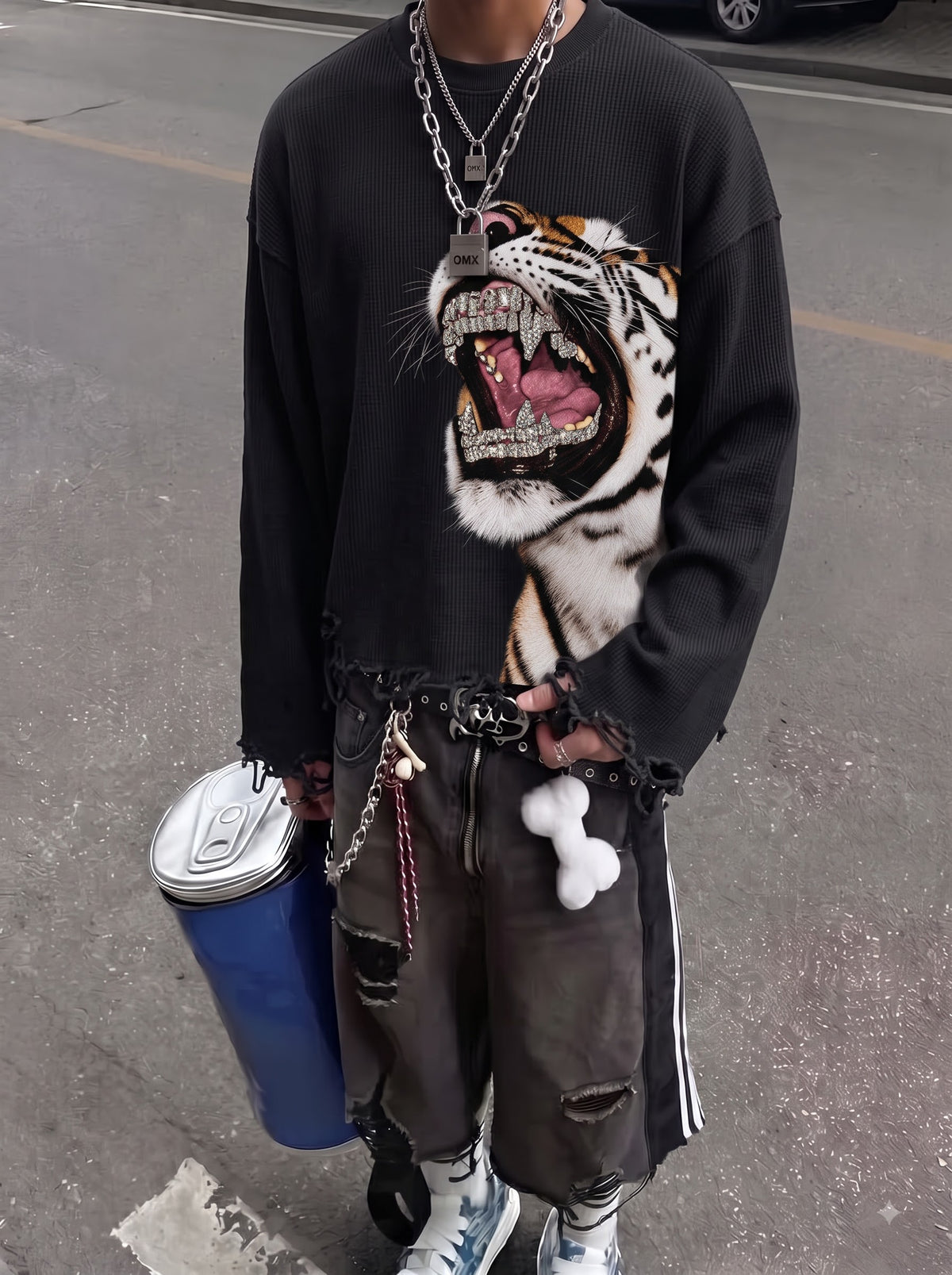 Savage Luxe Waffle Tee