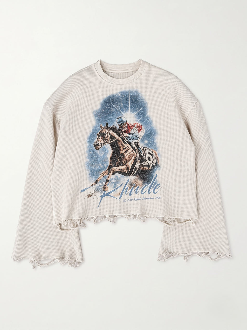 Rhiide Racing Distressed Waffle Tee