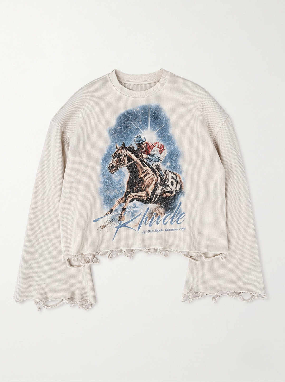 Rhiide Racing Distressed Waffle Tee