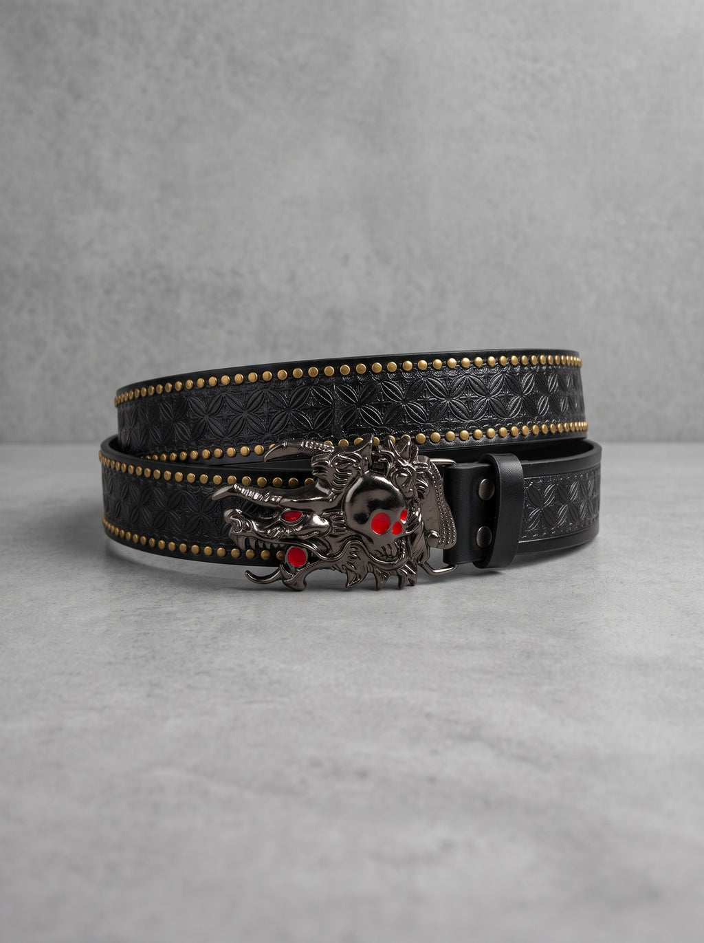 The Inferno Skull Belt