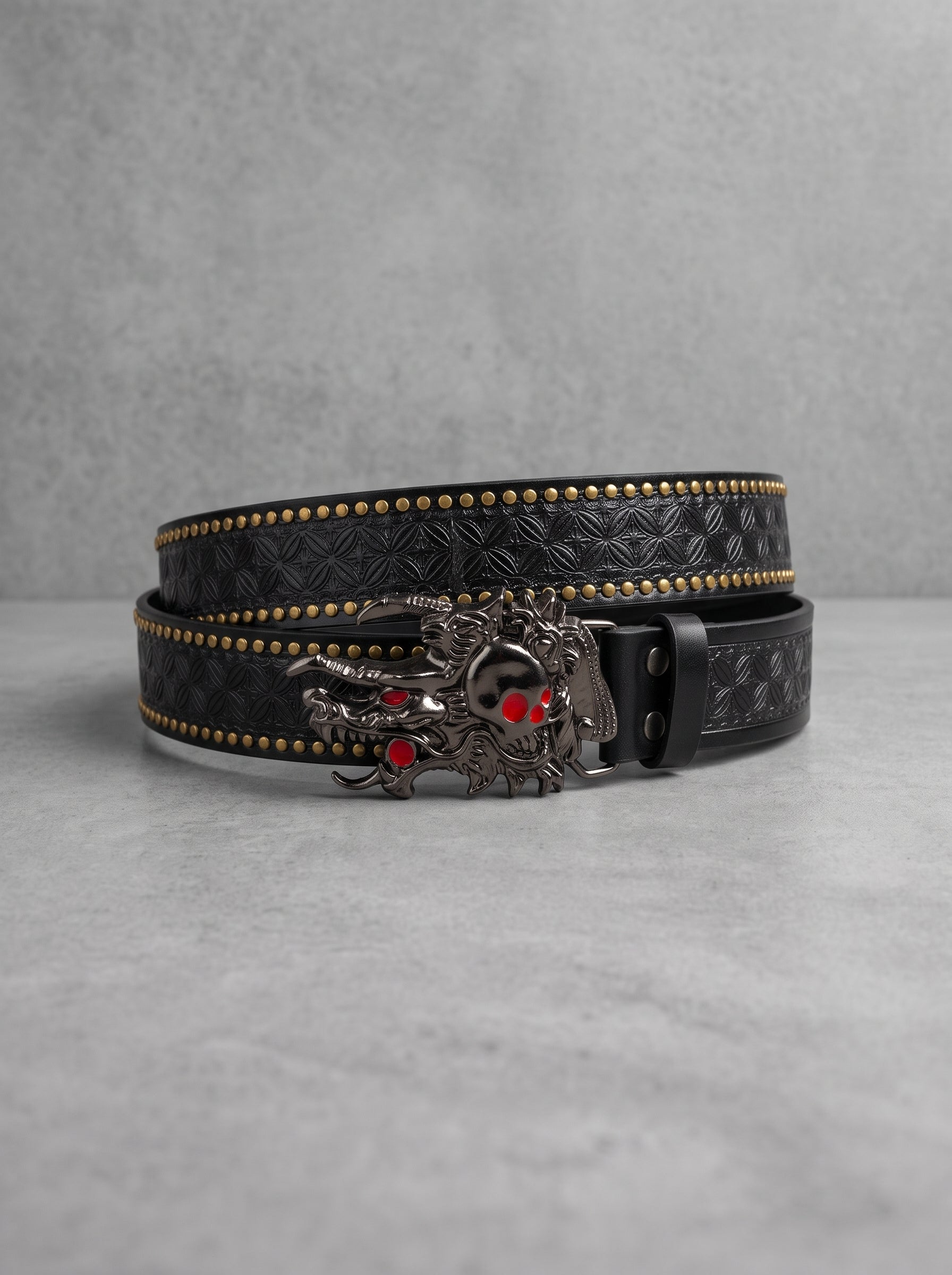 The Inferno Skull Belt