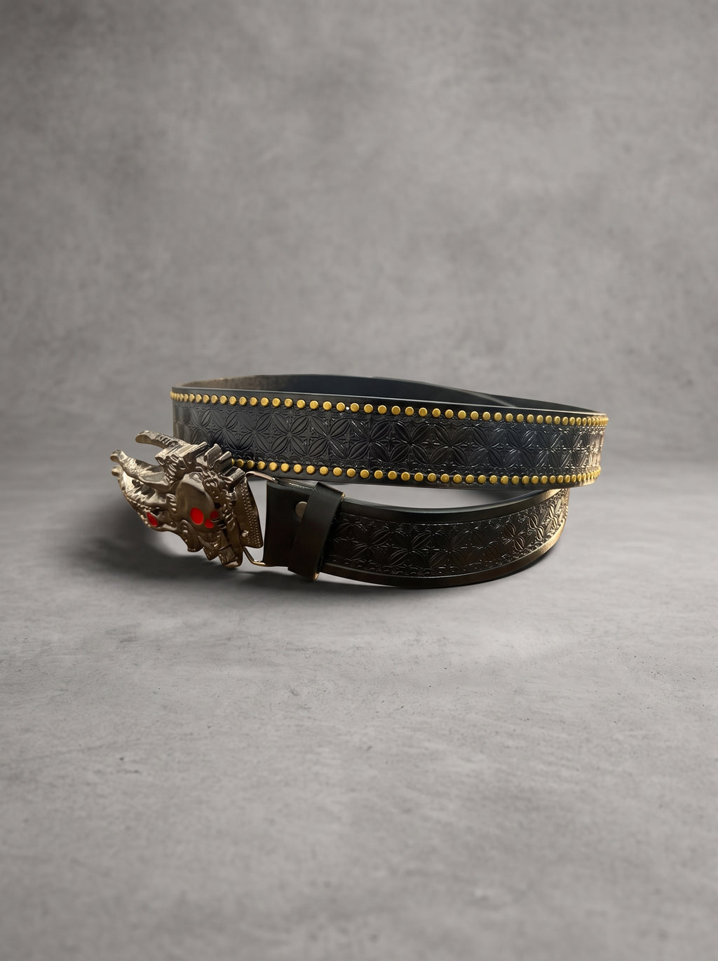 The Inferno Skull Belt